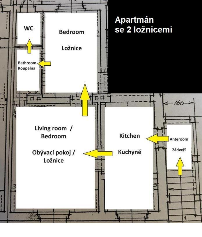 Apartmany U Kubiku Χράντεκ Κράλοβε Εξωτερικό φωτογραφία